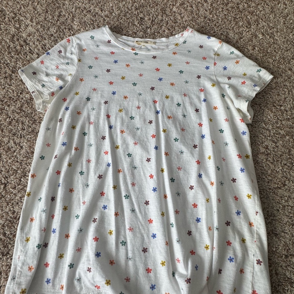 Marine Layer Multicolor Floral Tee